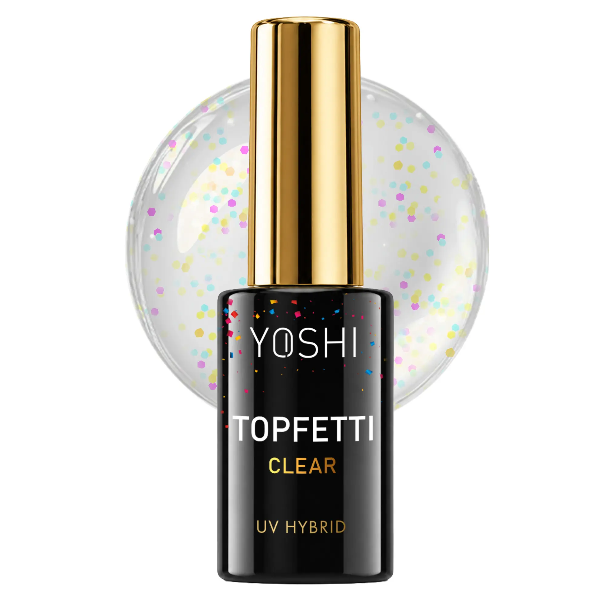 UV Hybrid Topfetti Clear 10 ml