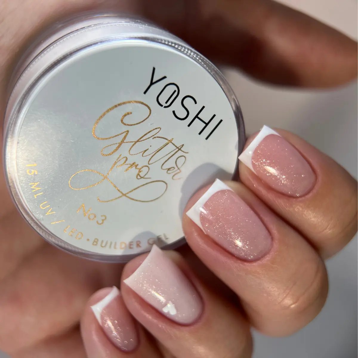 Glitter PRO Gel UV LED No 3 <b>50ml</b> - obrazek 2