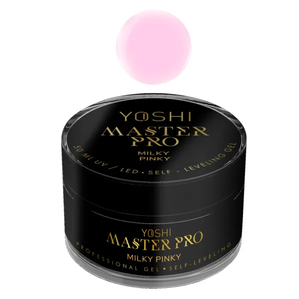 Żel Samopoziomujący Master PRO Gel UV LED Milky Pinky<b>50 ml</b>