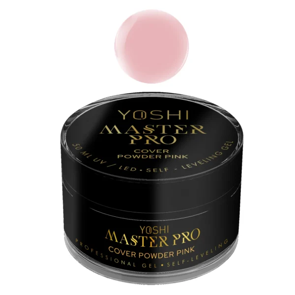 Żel Samopoziomujący Master PRO Gel UV LED Cover Powder Pink<b>50 ml</b>