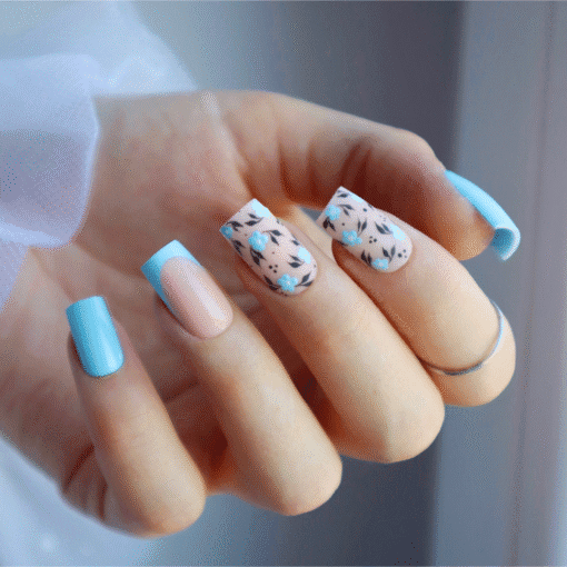 Paint Gel UV LED 5 ml - Baby Blue - obrazek 2