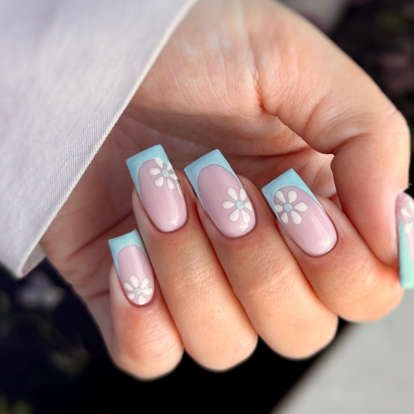 Paint Gel UV LED 5 ml - Baby Blue - obrazek 3