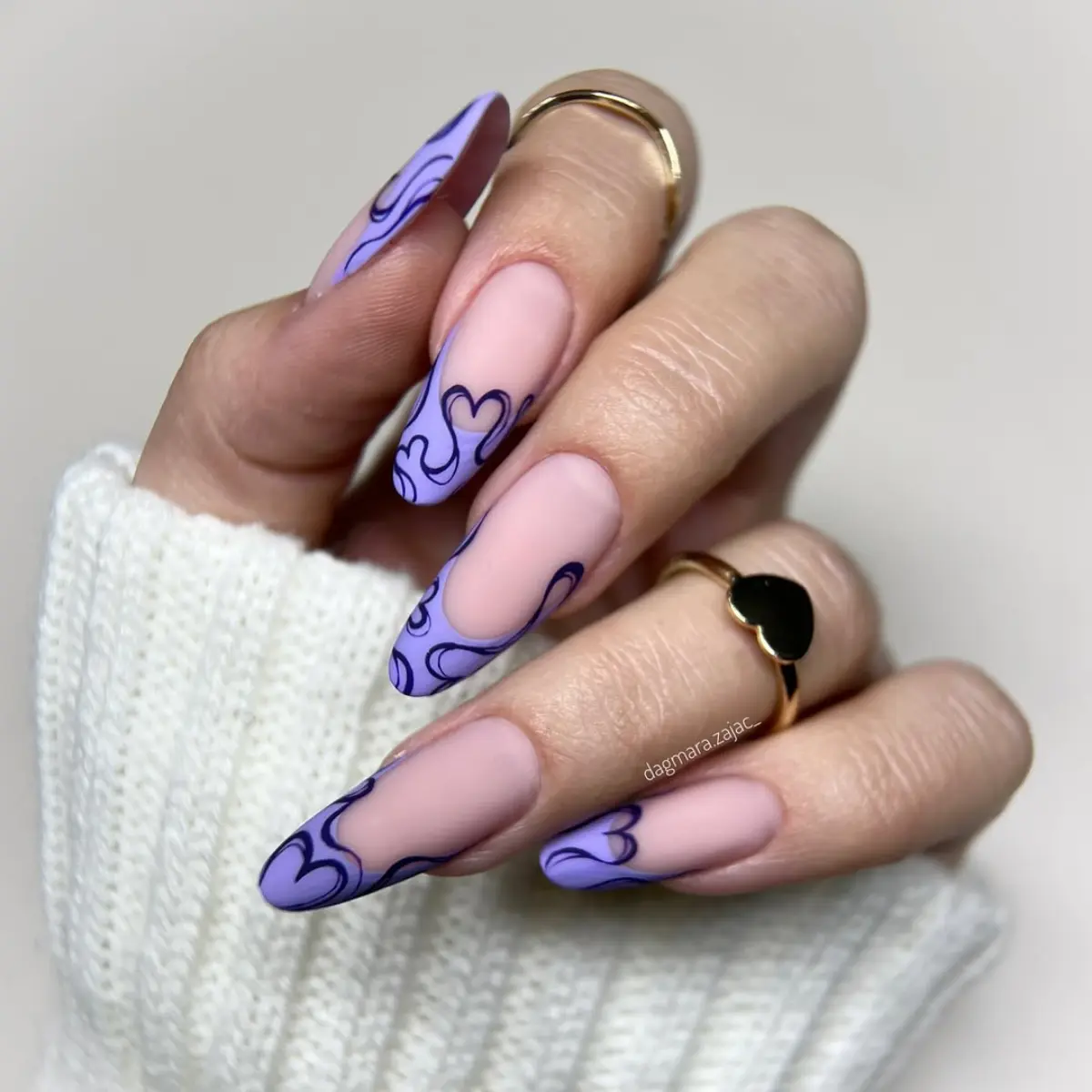 Paint Gel UV LED 5 ml - Violet - obrazek 5