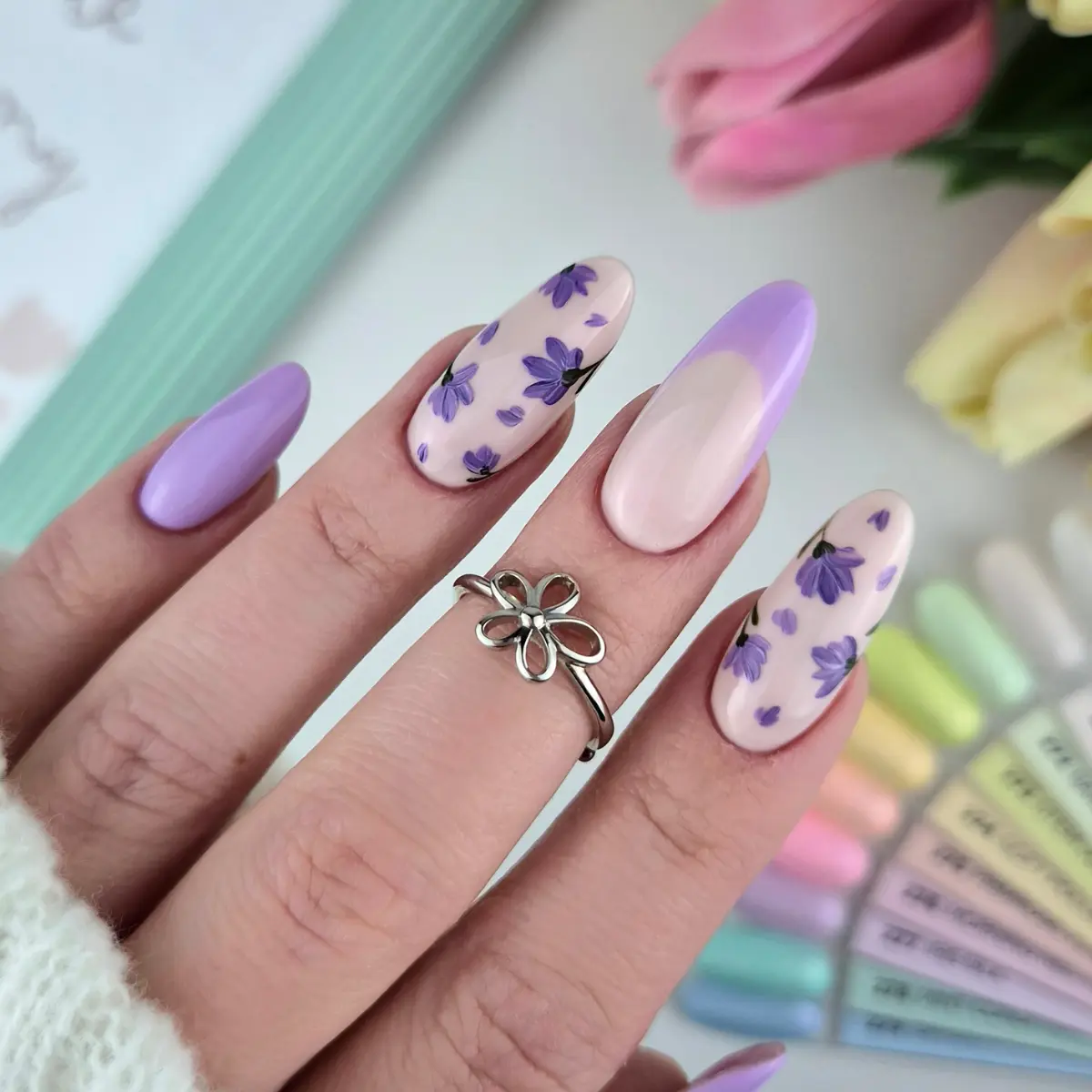 Paint Gel UV LED 5 ml - Violet - obrazek 3