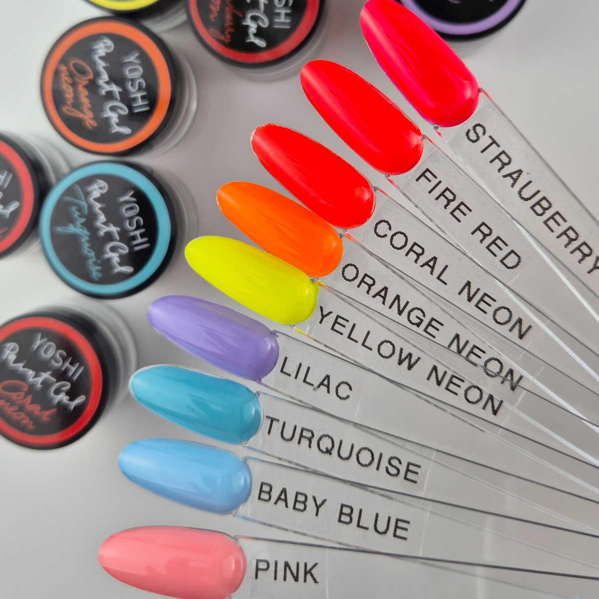 Paint Gel UV LED 5 ml - Yellow Neon - obrazek 5