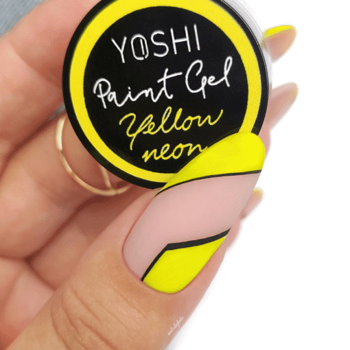 Paint Gel UV LED 5 ml - Yellow Neon - obrazek 2