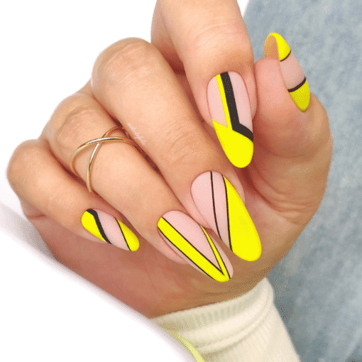Paint Gel UV LED 5 ml - Yellow Neon - obrazek 3