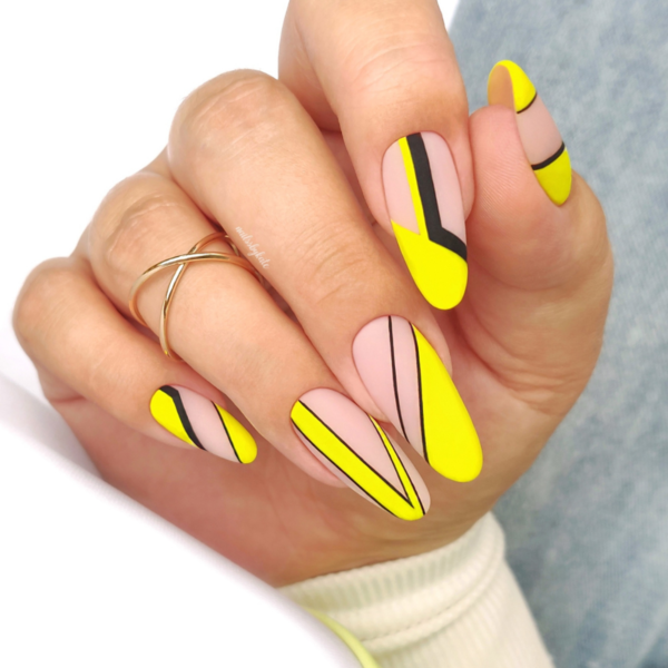 Paint Gel UV LED 5 ml - Yellow Neon - obrazek 3