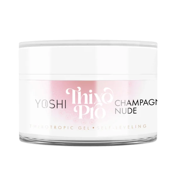 Żel Samopoziomujący Thixo PRO Gel UV LED Champagne Nude <b>50 ml</b> - obrazek 5