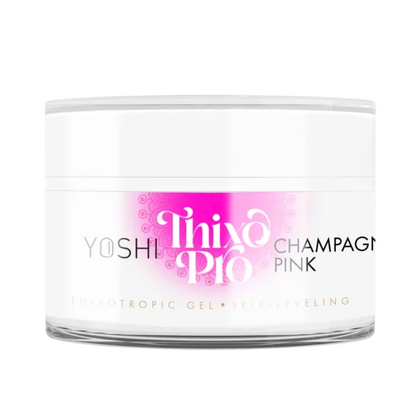 Żel Samopoziomujący Thixo PRO Gel UV LED Champagne Pink <b>50 ml</b> - obrazek 5