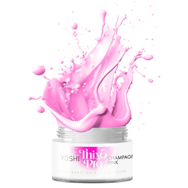 Żel Samopoziomujący Thixo PRO Gel UV LED Champagne Pink <b>50 ml</b> - obrazek 6