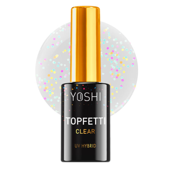 UV Hybrid Topfetti Clear 10 ml