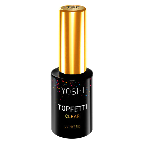 UV Hybrid Topfetti Clear 10 ml - obrazek 3