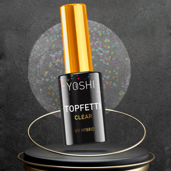 UV Hybrid Topfetti Clear 10 ml - obrazek 2