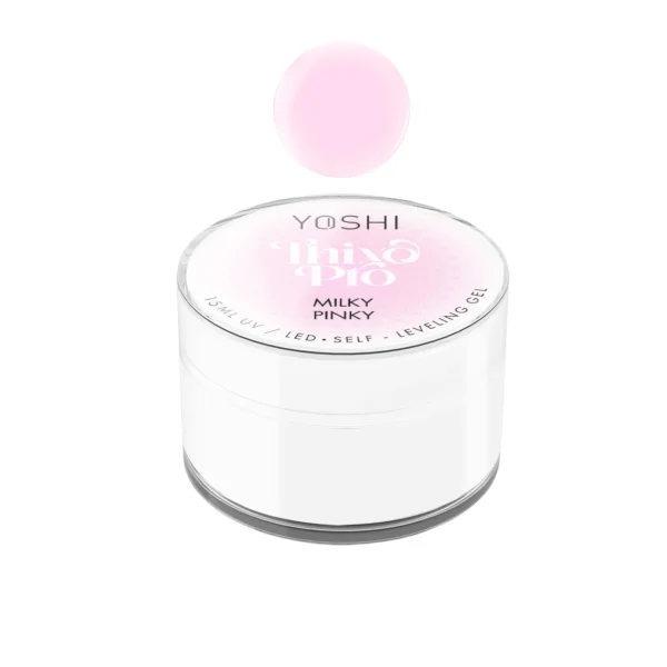 Żel Samopoziomujący Thixo PRO Gel UV LED Milky Pinky <b>15ml</b>