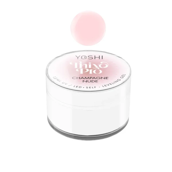 Żel Samopoziomujący Thixo PRO Gel UV LED Champagne Nude <b>15ml</b>