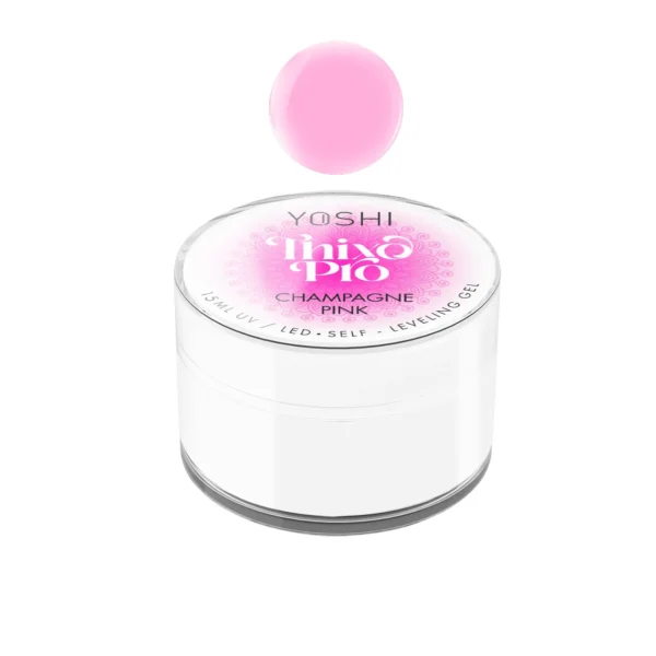 Żel Samopoziomujący Thixo PRO Gel UV LED Champagne Pink <b>15ml</b>