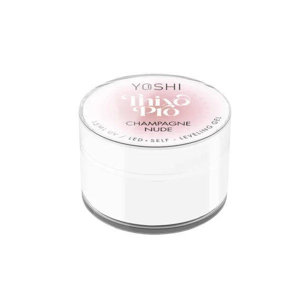 Żel Samopoziomujący Thixo PRO Gel UV LED Champagne Nude <b>15ml</b> - obrazek 2