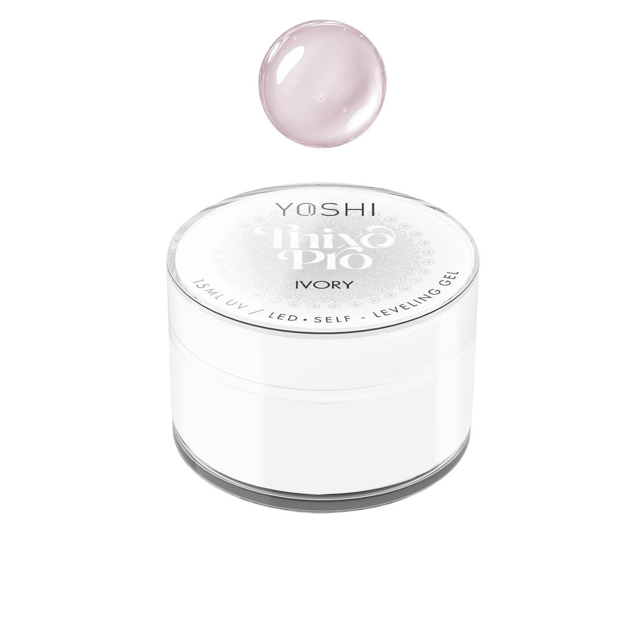 Żel Samopoziomujący Thixo PRO Gel UV LED Ivory <b>15ml</b>