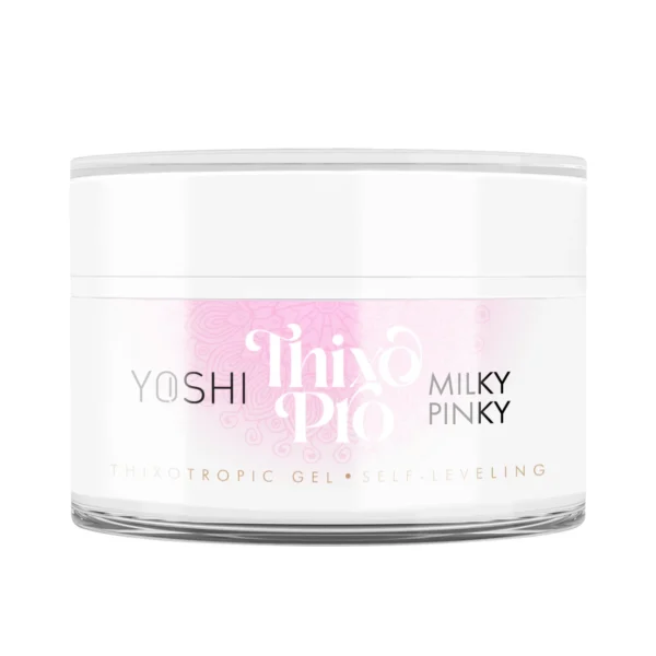 Żel Samopoziomujący Thixo PRO Gel UV LED Milky Pinky <b>50ml</b> - obrazek 5
