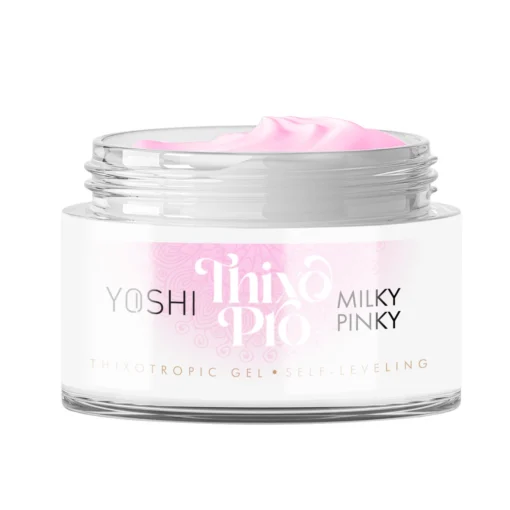 Żel Samopoziomujący Thixo PRO Gel UV LED Milky Pinky <b>50ml</b> - obrazek 3