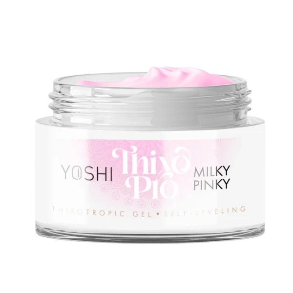 Żel Samopoziomujący Thixo PRO Gel UV LED Milky Pinky <b>50ml</b> - obrazek 3