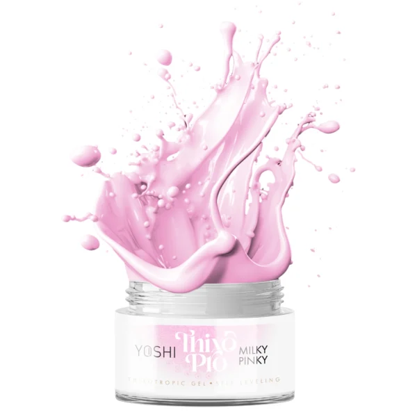 Żel Samopoziomujący Thixo PRO Gel UV LED Milky Pinky <b>50ml</b> - obrazek 6