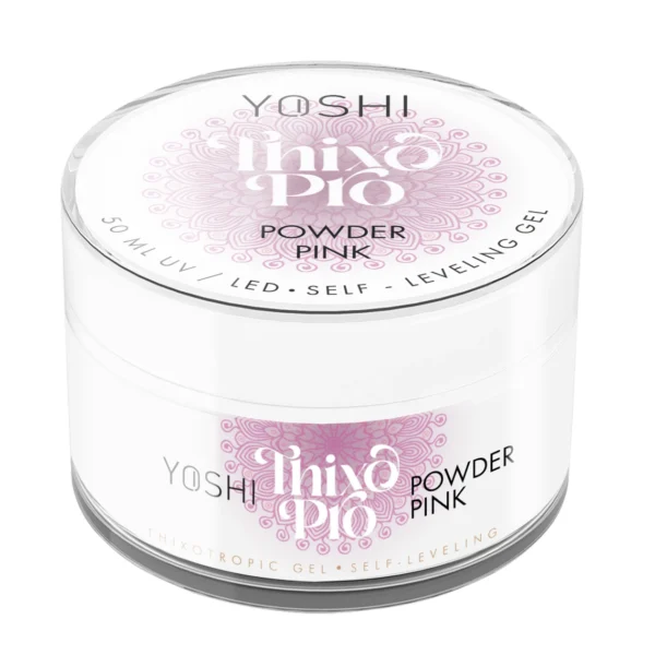Żel Samopoziomujący Thixo PRO Gel UV LED Powder Pink <b>50ml</b> - obrazek 2