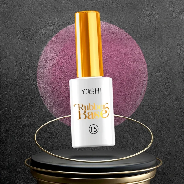 Rubber Base UV Hybrid No15 10 ml - obrazek 2