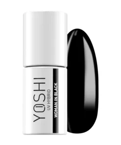 Lakier Hybrydowy UV Hybrid Woman In Black 6 ml - 605