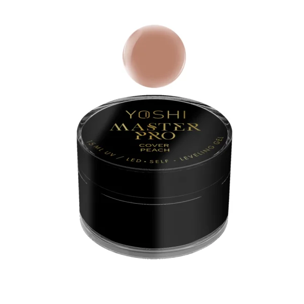 Żel Samopoziomujący Master PRO Gel UV LED Cover Peach <b>15 ml</b>