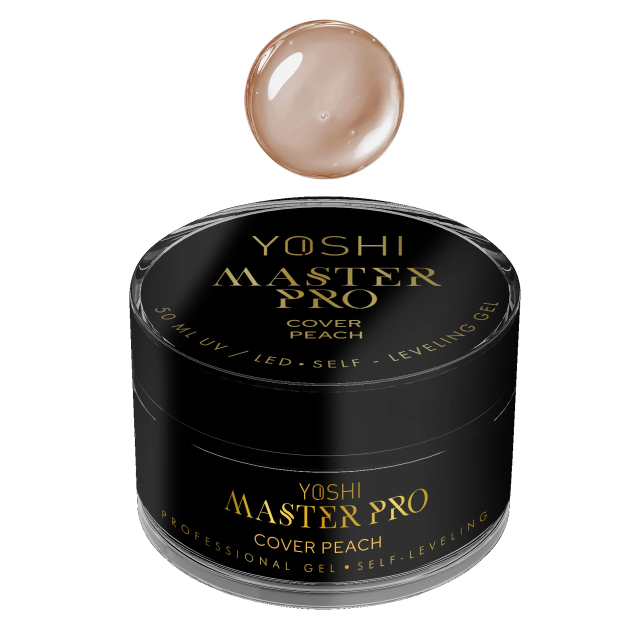 Żel Samopoziomujący Master PRO Gel UV LED Cover Peach <b>50 ml</b>