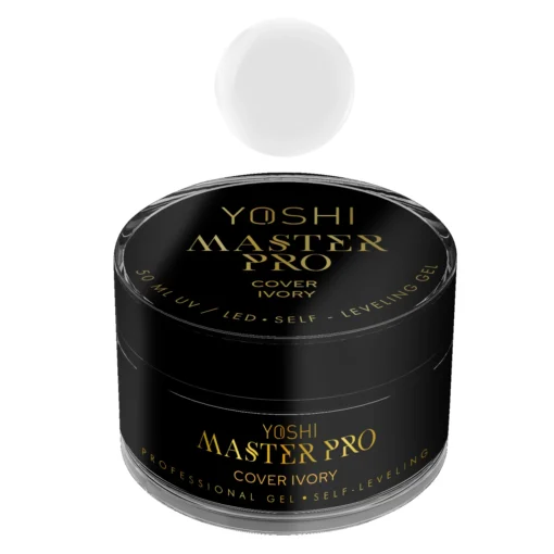 Żel Samopoziomujący Master PRO Gel UV LED Cover Ivory <b>50 ml</b>
