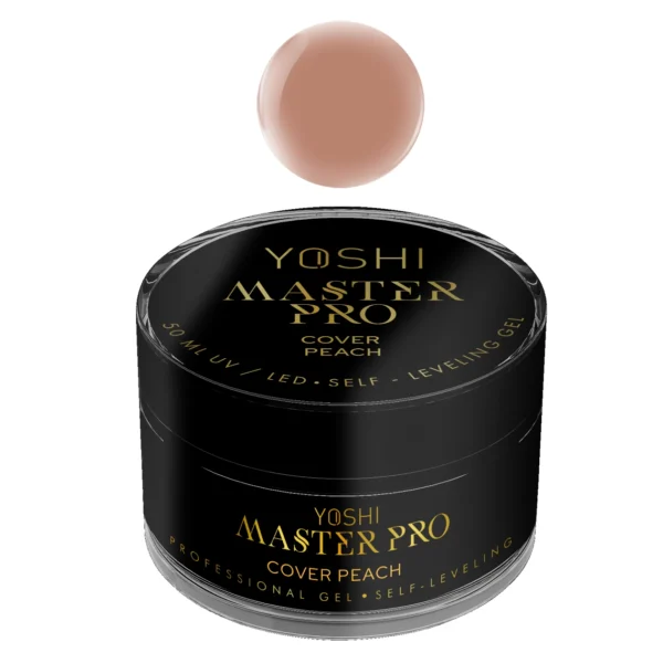Żel Samopoziomujący Master PRO Gel UV LED Cover Peach <b>50 ml</b>