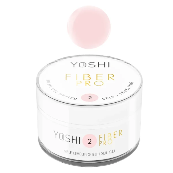 Żel Samopoziomujący Fiber PRO Gel UV LED No2<b> 50ml</b>