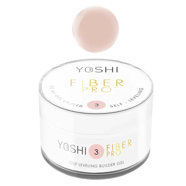 Żel Samopoziomujący Fiber PRO Gel UV LED No3<b> 50ml</b>