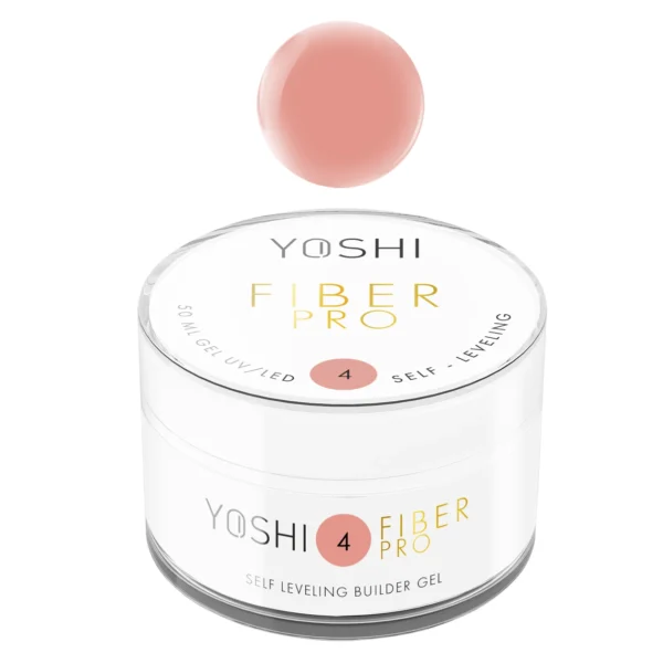 Żel Samopoziomujący Fiber PRO Gel UV LED No4<b> 50ml</b>