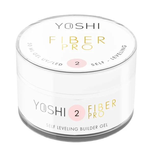 Żel Samopoziomujący Fiber PRO Gel UV LED No2<b> 50ml</b> - obrazek 4