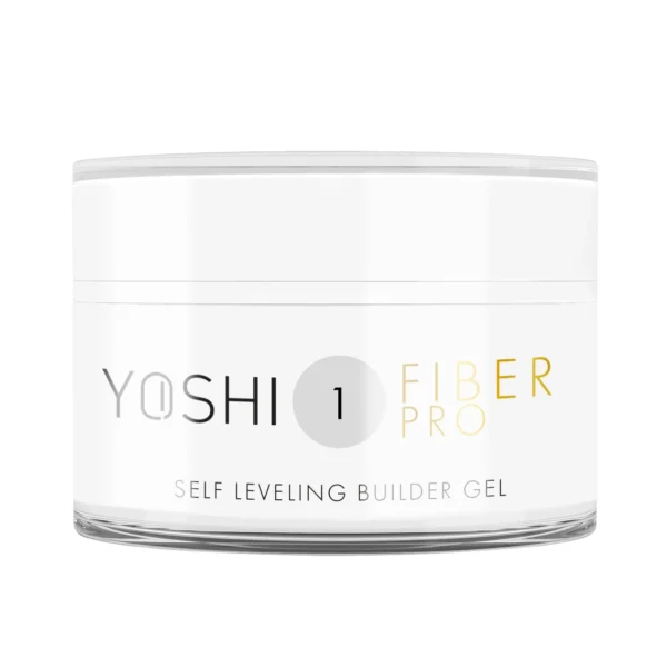 Żel Samopoziomujący Fiber PRO Gel UV LED No1<b> 50ml</b> - obrazek 3