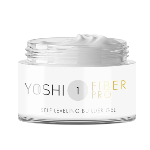 Żel Samopoziomujący Fiber PRO Gel UV LED No1<b> 50ml</b> - obrazek 6