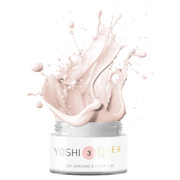 Żel Samopoziomujący Fiber PRO Gel UV LED No3<b> 50ml</b> - obrazek 2