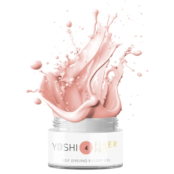 Żel Samopoziomujący Fiber PRO Gel UV LED No4<b> 50ml</b> - obrazek 2