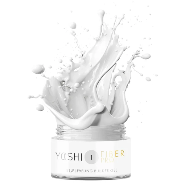 Żel Samopoziomujący Fiber PRO Gel UV LED No1<b> 50ml</b> - obrazek 2