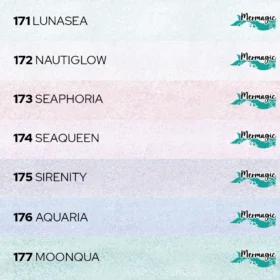 Naklejki na wzornik Mermagic 171 - 177