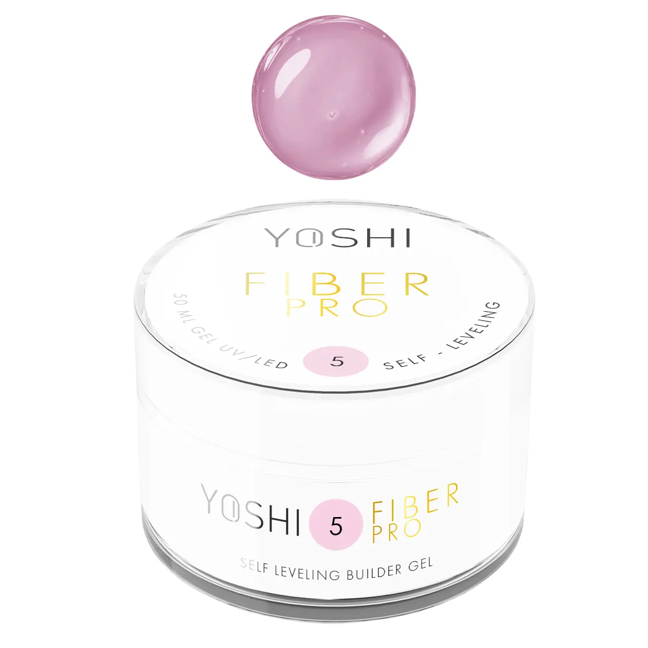 Żel Samopoziomujący Fiber PRO Gel UV LED No5<b> 50ml</b>