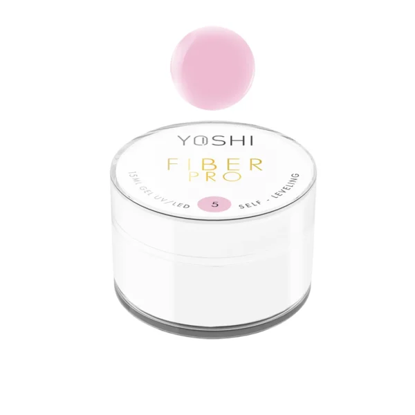Żel Samopoziomujący Fiber PRO Gel UV LED No5<b> 15ml</b>