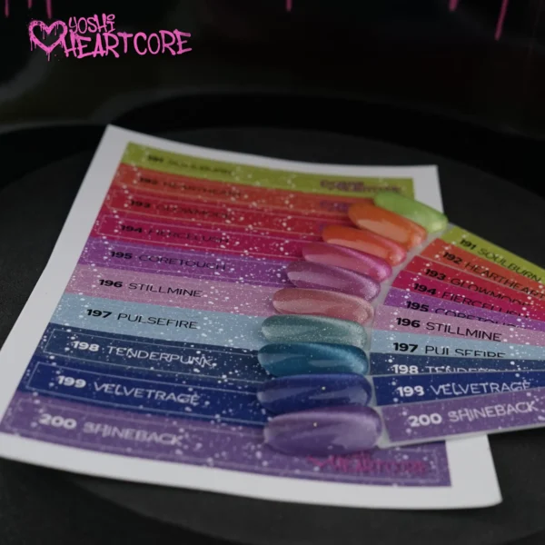 Naklejki na wzornik Heartcore 191 - 200