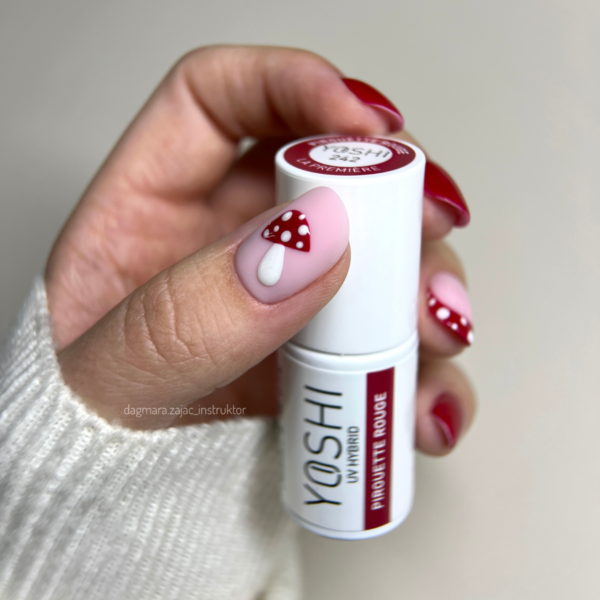 Lakier Hybrydowy UV LED Pirouette Rouge 6 ml - 242 - obrazek 6