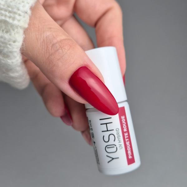 Lakier Hybrydowy UV LED Pirouette Rouge 6 ml - 242 - obrazek 4