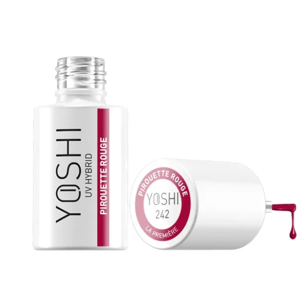 Lakier Hybrydowy UV LED Pirouette Rouge 6 ml - 242 - obrazek 3